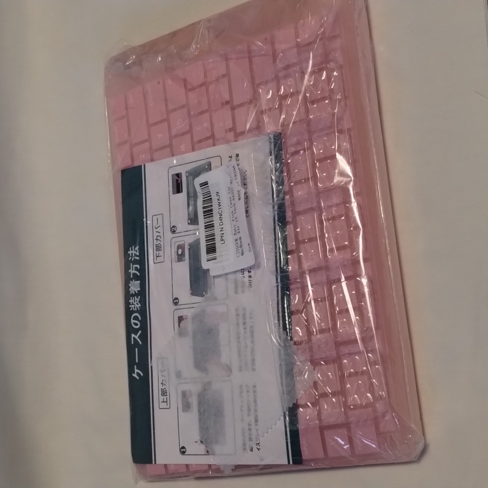 BRAND NEW CISSOOK BABY PINK CASE FOR MACBOOK AIR 13 INCH A2337 MI